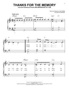 Thanks For The Memory von Bing Crosby (Download) 