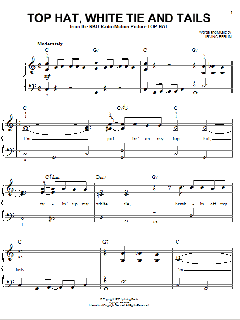 Top Hat, White Tie And Tails von Fred Astaire (Download) 