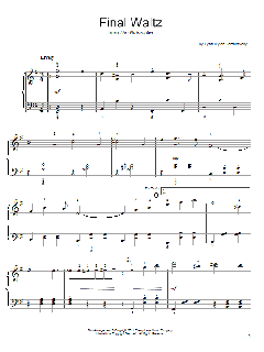 Final Waltz von Pyotr Il'yich Tchaikovsky (Download) 