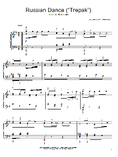 Russian Dance (Trepak) von Pyotr Il'yich Tchaikovsky (Download) 