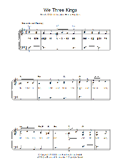 We Three Kings Of Orient Are von John H. Hopkins Jr. (Download) 
