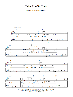 Take The 'A' Train von Duke Ellington (Download) 