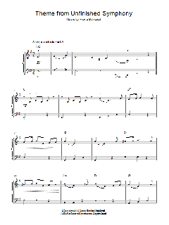 Theme From The Unfinished Symphony von Franz Schubert (Download) 