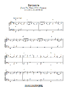 Barcarolle (Download) 