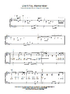 Don't You Remember (Download) 