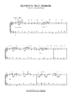 Symphony No.3, Andante (Download) 
