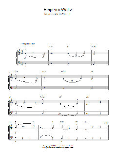 Emperor Waltz von Johann Strauss Jr. (Download) 
