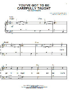 You've Got To Be Carefully Taught von Rodgers & Hammerstein (Download) 