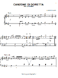 Canzone di Doretta von Giacomo Puccini (Download) 