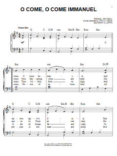 O Come, O Come Immanuel von Henry S. Coffin (Download) 