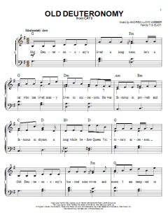 Old Deuteronomy von Andrew Lloyd Webber (Download) 