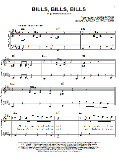 Bills, Bills, Bills von Destiny's Child (Download) 