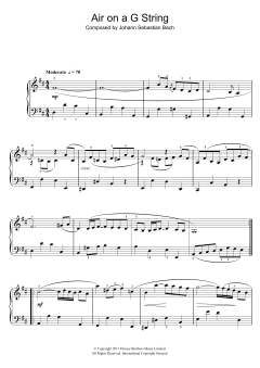 Air On The G String von Johann Sebastian Bach (Download) 