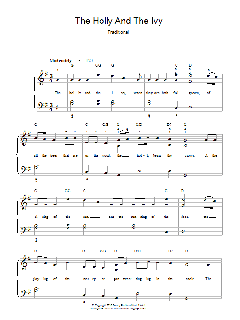 The Holly And The Ivy von Traditional (Download) 