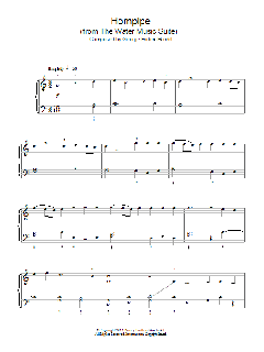 Hornpipe von George Frideric Handel (Download) 