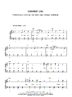 Greatest Day von Take That (Download) 