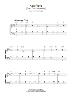 Ada Plays von Gabriel Yared (Download) 