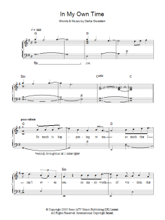 In My Own Time von Delta Goodrem (Download) 