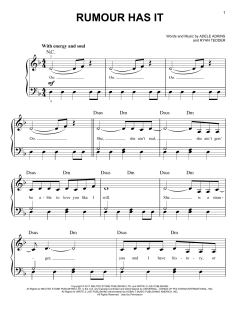 Rumour Has It von Adele (Download) 