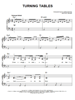 Turning Tables von Adele (Download) 