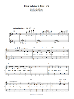 This Wheel's On Fire von Bob Dylan (Download) 