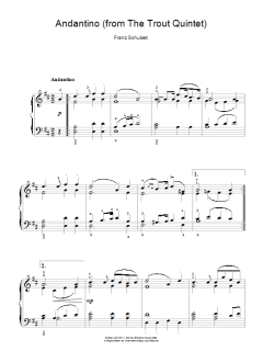 Theme From The Trout Quintet von Franz Schubert (Download) 