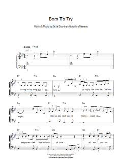 Born To Try von Delta Goodrem (Download) 