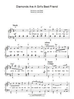 Diamonds Are A Girl's Best Friend von Marilyn Monroe (Download) 