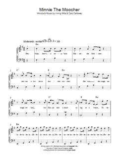 Minnie The Moocher von Cab Calloway (Download) 