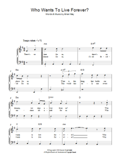 Who Wants To Live Forever? von Queen (Download) 