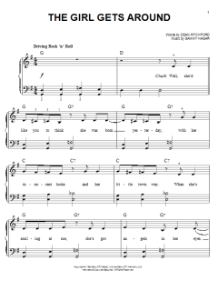 The Girl Gets Around von Tom Snow (Download) 