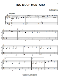 Too Much Mustard von Cecil Macklin (Download) 