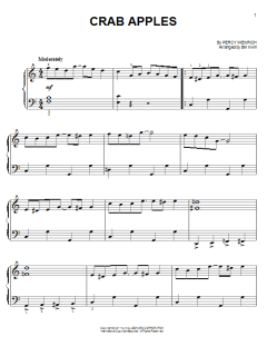 Crab Apples von Percy Wenrich (Download) 