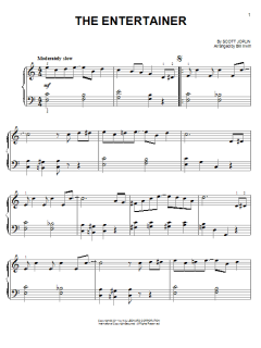 The Entertainer von Scott Joplin (Download) 