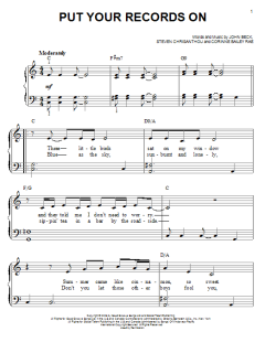 Put Your Records On von John Beck (Download) 