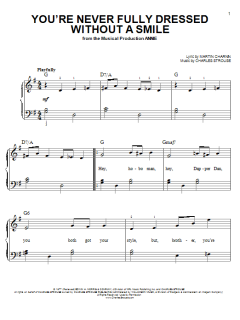 You're Never Fully Dressed Without A Smile von Charles Strouse (Download) 