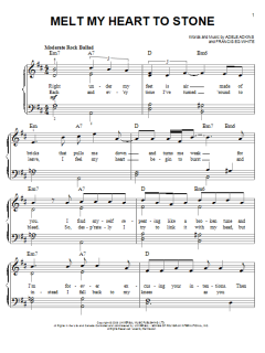 Melt My Heart To Stone von Adele (Download) 