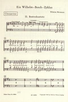 Ein Wilhelm-Busch-Zyklus, Nr. 2 (Wilhelm Weismann) 