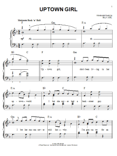 Uptown Girl von Billy Joel (Download) 