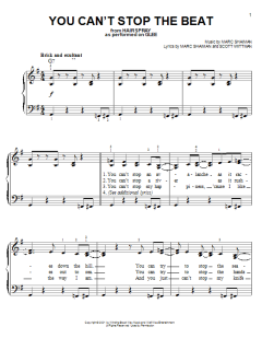 You Can't Stop The Beat von Marc Shaiman (Download) 