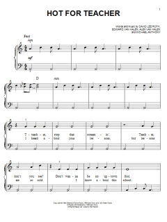 Hot For Teacher von Van Halen (Download) 