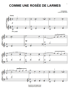 Comme Une Rosee De Larmes von Ludovic Bource (Download) 