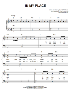 In My Place von Coldplay (Download) 