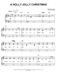 A Holly Jolly Christmas von Johnny Marks (Download) 