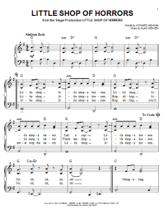 Little Shop Of Horrors von Alan Menken (Download) 