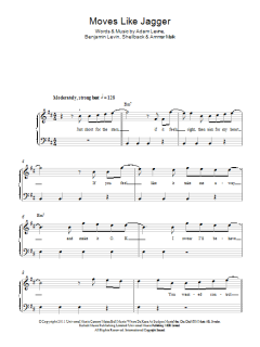 Moves Like Jagger von Maroon 5 (Download) 