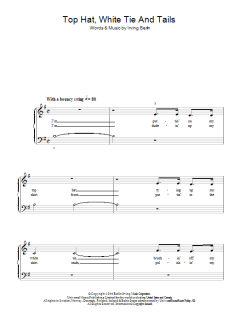 Top Hat, White Tie And Tails von Irving Berlin (Download) 