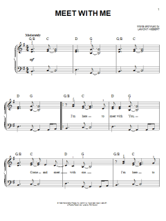 Meet With Me von Lamont Hiebert (Download) 