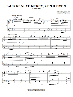 God Rest Ye Merry, Gentlemen [Ragtime version] von 19th Century English Carol (Download) 