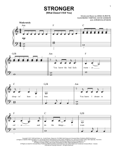 Stronger (What Doesn't Kill You) von Kelly Clarkson (Download) 